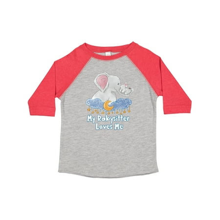 Inktastic My Babysitter Loves Me Cute Elephants Clouds Moon and Stars Gift Toddler Boy or Toddler Girl T-Shirt
Inktastic My Babysitter Loves Me Cute Elephants Clouds Moon and Stars Gift Toddler Boy or Toddler Girl T-Shirt