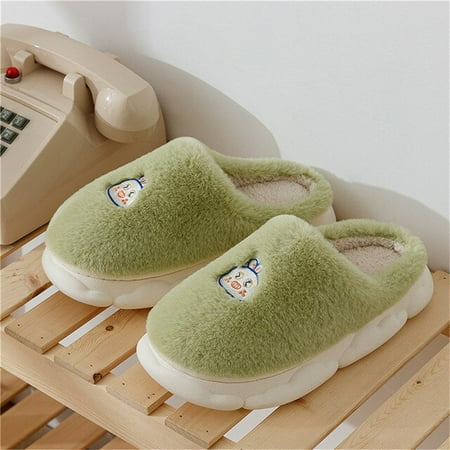 QWZNDZGR Cartoon Men S Slippers Furry Warm Non-Slip Platform Slippers For Home Cute Animals Plush Slides Fluffy Winter House Slippers
QWZNDZGR Cartoon Men S Slippers Furry Warm Non-Slip Platform Slippers For Home Cute Animals Plush Slides Fluffy Winter House Slippers