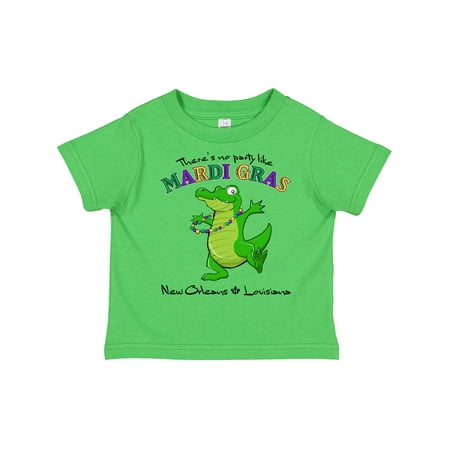 Inktastic There s No Party Like Mardi Gras-alligator Gift Toddler Boy or Toddler Girl T-Shirt
Inktastic There s No Party Like Mardi Gras-alligator Gift Toddler Boy or Toddler Girl T-Shirt