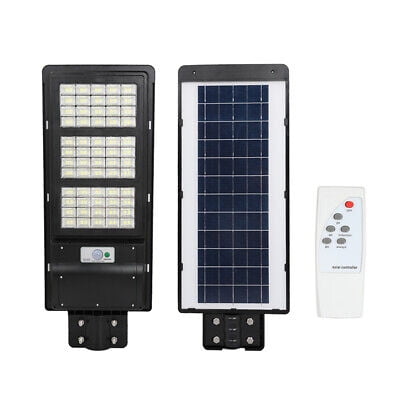 Dusk-to-Dawn Commercial 140000LM Solar Street Light LED Area Road Spotlight+Pole
Dusk-to-Dawn Commercial 140000LM Solar Street Light LED Area Road Spotlight+Pole