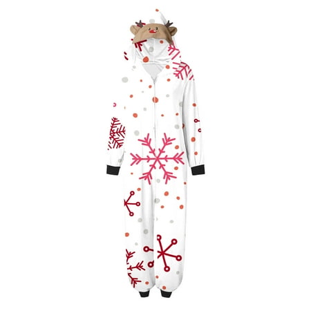 GiliGiliso Parent-child Warm Christmas Set Printed Home Wear Hoodid Pajamas Moms Jumpsuit
GiliGiliso Parent-child Warm Christmas Set Printed Home Wear Hoodid Pajamas Moms Jumpsuit