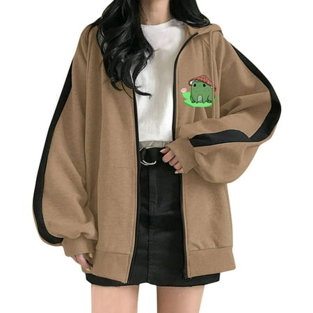 Ladies Autumn Winter Casual Loose Hooded Zippered Long Sleeve Love Printed Jacket Coat Ladies Sweater Womens Jacket Tall Size Dark Fuzzy Jacket Jacket Womens Fuzzy Warm up Scrub Women
Ladies Autumn Winter Casual Loose Hooded Zippered Long Sleeve Love Printed Jacket Coat Ladies Sweater Womens Jacket Tall Size Dark Fuzzy Jacket Jacket Womens Fuzzy Warm up Scrub Women