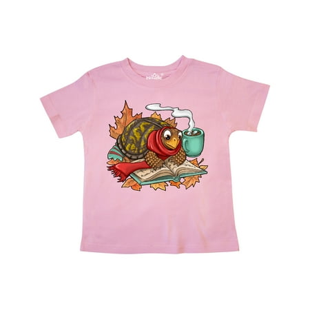 Inktastic Autumn Turtle in Leaves with Scarf Book and Cocoa Gift Toddler Boy or Toddler Girl T-Shirt
Inktastic Autumn Turtle in Leaves with Scarf Book and Cocoa Gift Toddler Boy or Toddler Girl T-Shirt