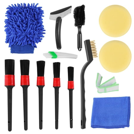 13Pcs Detailing Brush Set Car Cleaning Brushes Car Interior Washing Kit Tool for Car Air Vents Rim Dirt Dust Clean Tools
13Pcs Detailing Brush Set Car Cleaning Brushes Car Interior Washing Kit Tool for Car Air Vents Rim Dirt Dust Clean Tools