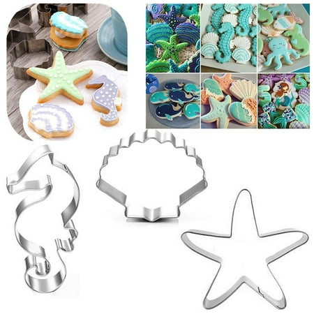 Ocean Animal Mould Cookies Fondant Mold Seahorse Sea Shell DIY Baking Tools 
Ocean Animal Mould Cookies Fondant Mold Seahorse Sea Shell DIY Baking Tools