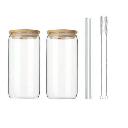 2 Sets Wide Mouth Glass Cup Summer Drinking Glasses Tumbler Water Cups with Straw
2 Sets Wide Mouth Glass Cup Summer Drinking Glasses Tumbler Water Cups with Straw