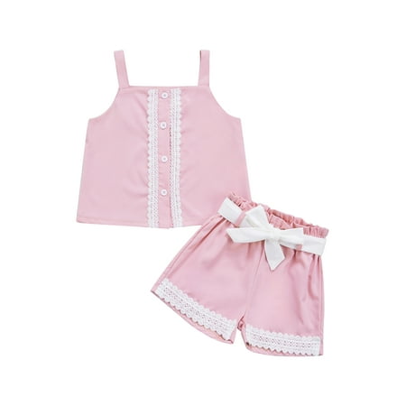 Canrulo Newborn Infant Baby Girls Summer Clothes Sleeveless Tops Bow Shorts Outfits Pink 4-5 Years
Canrulo Newborn Infant Baby Girls Summer Clothes Sleeveless Tops Bow Shorts Outfits Pink 4-5 Years