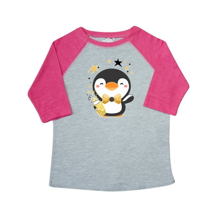 Inktastic New Year s Baby Penguin in Bow Tie with Bottle Gift Toddler Boy or Toddler Girl T-Shirt
Inktastic New Year s Baby Penguin in Bow Tie with Bottle Gift Toddler Boy or Toddler Girl T-Shirt
