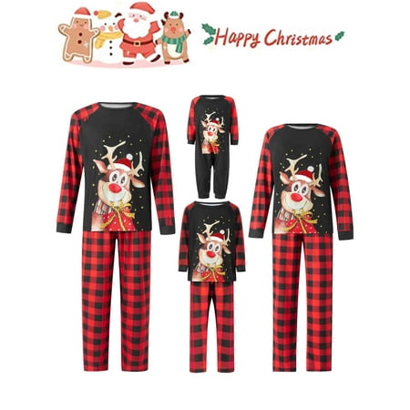 Sunisery Family Christmas Pajamas Matching Sets Xmas Matching Pjs for Adults Kids Elk Print Holiday Home Xmas Family Sleepwear Set
Sunisery Family Christmas Pajamas Matching Sets Xmas Matching Pjs for Adults Kids Elk Print Holiday Home Xmas Family Sleepwear Set