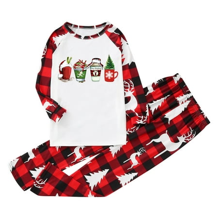 Family Matching Outfits Christmas Kids Christmas Coffee Print Blouse Tops And Pants Clothes Holiday Casual Pajamas Set Red 2 Years - 4 Years
Family Matching Outfits Christmas Kids Christmas Coffee Print Blouse Tops And Pants Clothes Holiday Casual Pajamas Set Red 2 Years - 4 Years