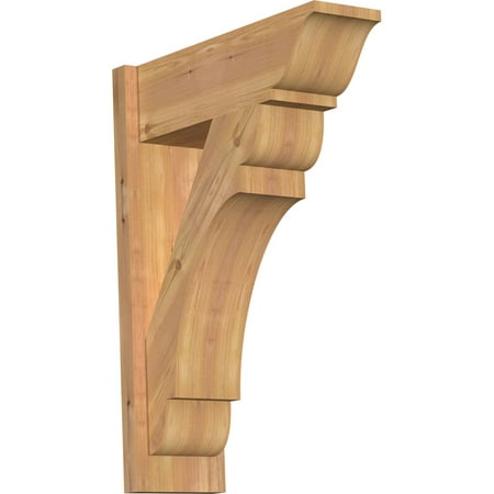 7 1/2 W x 22 D x 30 H Olympic Smooth Traditional Outlooker Western Red Cedar