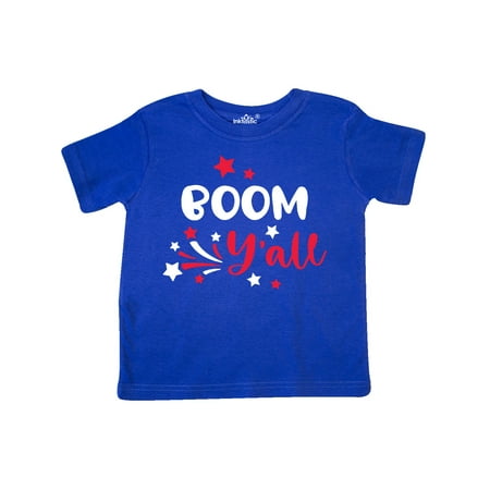 Inktastic 4th of July Boom Y all with Red White and Blue Stars Gift Toddler Boy or Toddler Girl T-Shirt
Inktastic 4th of July Boom Y all with Red White and Blue Stars Gift Toddler Boy or Toddler Girl T-Shirt