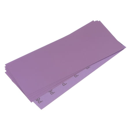 5 Pack Purple Sanding Sheets 600 Grit 9 x 3.7 Aluminum Oxide Sandpapers Wet Dry Polish
5 Pack Purple Sanding Sheets 600 Grit 9 x 3.7 Aluminum Oxide Sandpapers Wet Dry Polish