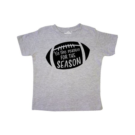 Inktastic Tis the Reason for the Season Black Football Silhouette Gift Toddler Boy or Toddler Girl T-Shirt
Inktastic Tis the Reason for the Season Black Football Silhouette Gift Toddler Boy or Toddler Girl T-Shirt