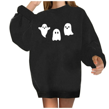 Print Tunic Tops for Women Halloween Graphic Regular Sweatshirt Casual Plus Size Loose Fit Oversize Pullover T-Shirt Blouses Crewneck Long Sleeve Fall Shirts
Print Tunic Tops for Women Halloween Graphic Regular Sweatshirt Casual Plus Size Loose Fit Oversize Pullover T-Shirt Blouses Crewneck Long Sleeve Fall Shirts
