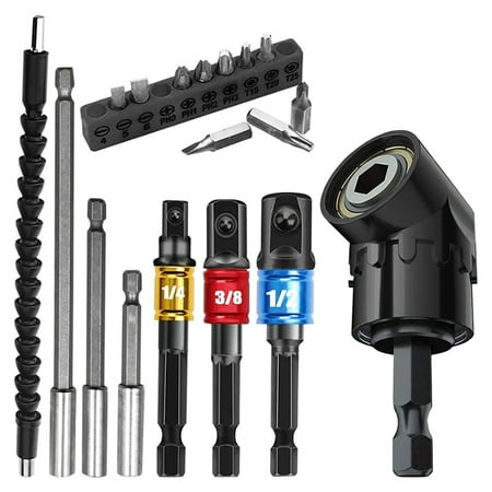 Impact Grade Driver Sockets Adapter Drill Extension Set Flexible Drill Shaft Extension Bit Magnetic Bit Holder
Impact Grade Driver Sockets Adapter Drill Extension Set Flexible Drill Shaft Extension Bit Magnetic Bit Holder