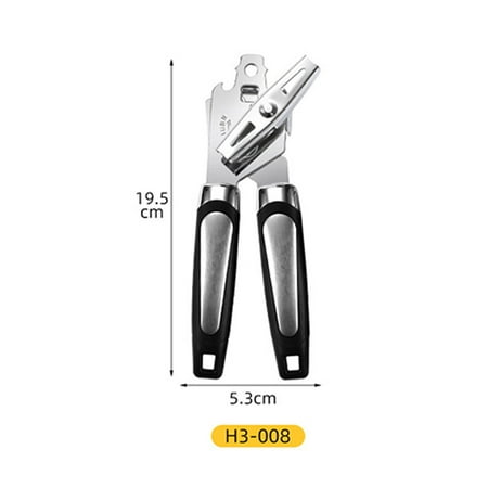 3 in 1 Household Can Opener Comfortable Handle Fit Fingers for Great Housewarming Gifts
3 in 1 Household Can Opener Comfortable Handle Fit Fingers for Great Housewarming Gifts