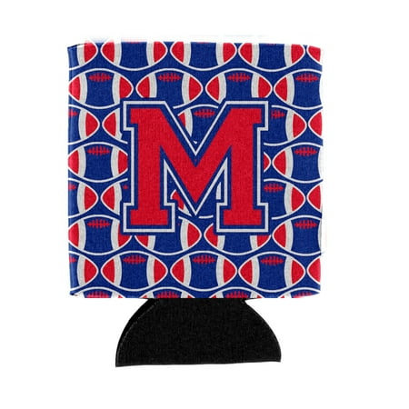 Carolines Treasures CJ1076-MCC Letter M Football Harvard Crimson and Yale Blue Can or Bottle Hugger Can Hugger
Carolines Treasures CJ1076-MCC Letter M Football Harvard Crimson and Yale Blue Can or Bottle Hugger Can Hugger
