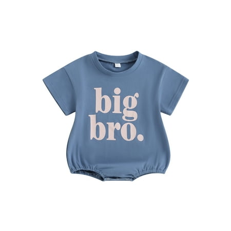 Baby Girls Boys Summer Casual Romper Short Sleeve O Neck Letter Print Loose Fit Playsuit
Baby Girls Boys Summer Casual Romper Short Sleeve O Neck Letter Print Loose Fit Playsuit