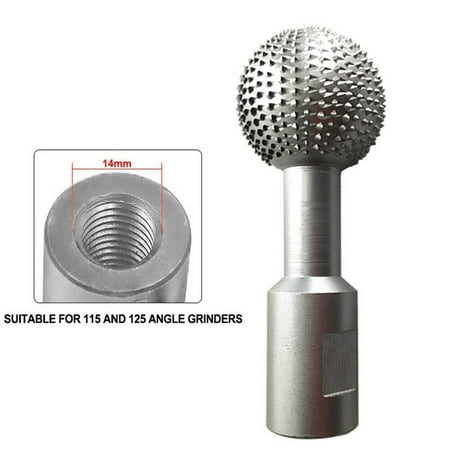 BAMILL Angle Grinder Spherical Grinding Head Ball Chisel File Woodworking Polished Tool
BAMILL Angle Grinder Spherical Grinding Head Ball Chisel File Woodworking Polished Tool