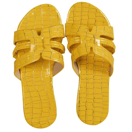 KIJBLAE Women s Sandals Clearance Plus-size Fashion Flat Snake Print Casual Sandals Yellow 40 Lady Sandals Rollback
KIJBLAE Women s Sandals Clearance Plus-size Fashion Flat Snake Print Casual Sandals Yellow 40 Lady Sandals Rollback