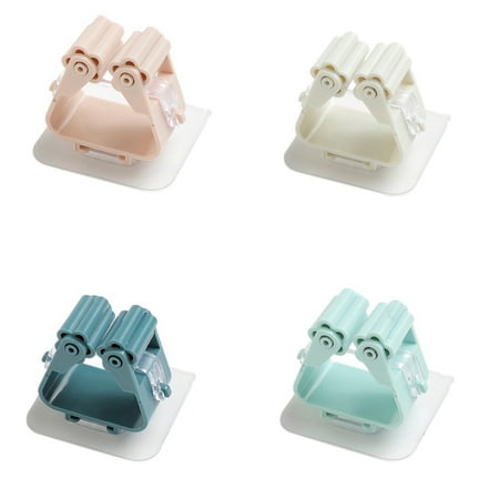 4 Pcs Wall Mop Hooks Hanging Rack Traceless Broom Shelf Mop Stand Holder Bathroom Accessories
4 Pcs Wall Mop Hooks Hanging Rack Traceless Broom Shelf Mop Stand Holder Bathroom Accessories