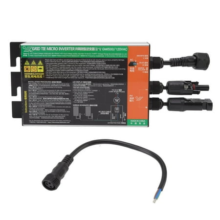 Micro Inverter Temperature Resistant Aluminum Alloy Grid Connected Micro Inverter DC To AC For Solar Panel GMI500W
Micro Inverter Temperature Resistant Aluminum Alloy Grid Connected Micro Inverter DC To AC For Solar Panel GMI500W