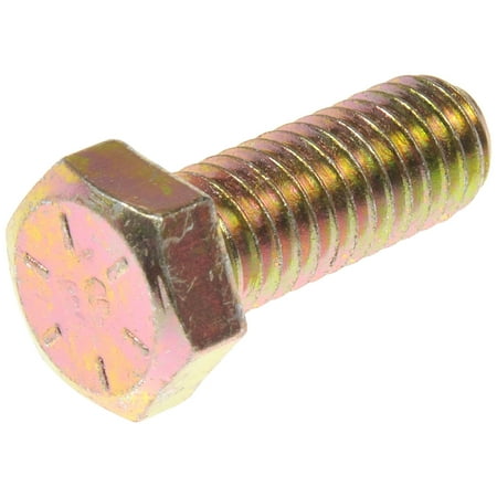 Dorman 960-710D Hex Bolt - Grade 8 - 3/8 In.-16 X 1 In. (Pack of 5)