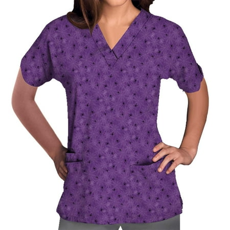 Tarmeek Halloween Costumes for Women Scrubs_Tops Nursing Working Uniforms Summer V Neck Pockets Scrub_Shirts Retro Print T-Shirt
Tarmeek Halloween Costumes for Women Scrubs_Tops Nursing Working Uniforms Summer V Neck Pockets Scrub_Shirts Retro Print T-Shirt