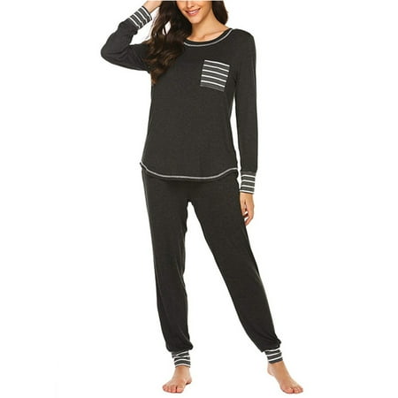 KZKR Women’s Long Sleeve Sleepwear with Long Pants Soft O Neck Loungewear Pj Set S-XXL
KZKR Women’s Long Sleeve Sleepwear with Long Pants Soft O Neck Loungewear Pj Set S-XXL