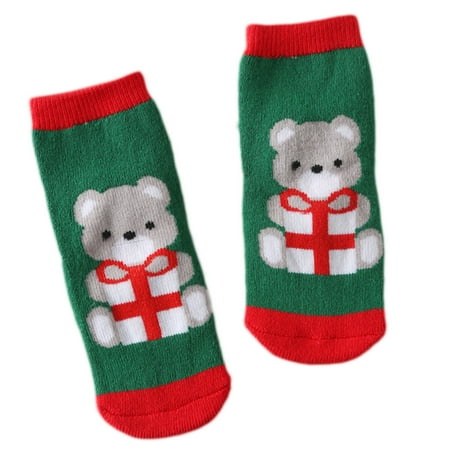 HOTYA Toddler Baby Kids Christmas Crew Socks Cartoon Santa Elk Bear Snowflake Striped Patterns Terry Towel Winter Warm Infant Hosiery Foot Warmer
HOTYA Toddler Baby Kids Christmas Crew Socks Cartoon Santa Elk Bear Snowflake Striped Patterns Terry Towel Winter Warm Infant Hosiery Foot Warmer