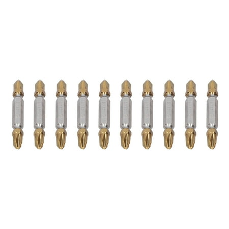 Screwdriver Bits Screwdriver Head Electric Screwdriver Bits 10PCS PH2 Screwdriver Head Bits Set Power Tool Bit Sand Silver Color
Screwdriver Bits Screwdriver Head Electric Screwdriver Bits 10PCS PH2 Screwdriver Head Bits Set Power Tool Bit Sand Silver Color