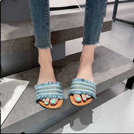 WQJNWEQ Women s Flats Shoes Leisure Summer Flip-flops Sandals Cloth Beach Shoes Comfort
WQJNWEQ Women s Flats Shoes Leisure Summer Flip-flops Sandals Cloth Beach Shoes Comfort