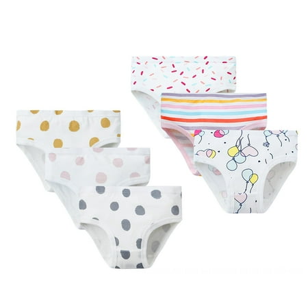bangyoudaoo 6Pcs Baby Kids Underwear Breathable Cotton Panties Toddler Girls Undies Soft Assorted Briefs Style D 150
bangyoudaoo 6Pcs Baby Kids Underwear Breathable Cotton Panties Toddler Girls Undies Soft Assorted Briefs Style D 150