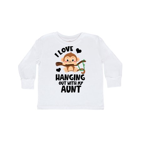 Inktastic Monkey I Love Hanging out with My Aunt Gift Toddler Boy or Toddler Girl Long Sleeve T-Shirt
Inktastic Monkey I Love Hanging out with My Aunt Gift Toddler Boy or Toddler Girl Long Sleeve T-Shirt