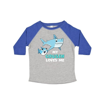 Inktastic My Cousin Loves Me with Cute Sharks Gift Toddler Boy or Toddler Girl T-Shirt
Inktastic My Cousin Loves Me with Cute Sharks Gift Toddler Boy or Toddler Girl T-Shirt