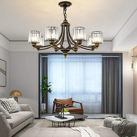 Miumaeov Crystal Chandelier Modern Pendant Light Metal Hanging Ceiling Light Fixture Height Adjustable Hanging Lamp for Dining Living Rooms Kitchen
Miumaeov Crystal Chandelier Modern Pendant Light Metal Hanging Ceiling Light Fixture Height Adjustable Hanging Lamp for Dining Living Rooms Kitchen
