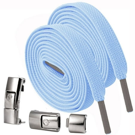 Elastic Sports Accessories Kids Adult Unisex 1 Second Locking ShoeLaces Flat Sneakers Lazy Laces Strings No Tie Shoe laces SKY BLUE
Elastic Sports Accessories Kids Adult Unisex 1 Second Locking ShoeLaces Flat Sneakers Lazy Laces Strings No Tie Shoe laces SKY BLUE