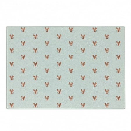 Lobster Cutting Board Pattern with Symmetrically Aligned Lobster on White Background Decorative Tempered Glass Cutting and Serving Board in 3 Sizes by Ambesonne
Lobster Cutting Board Pattern with Symmetrically Aligned Lobster on White Background Decorative Tempered Glass Cutting and Serving Board in 3 Sizes by Ambesonne