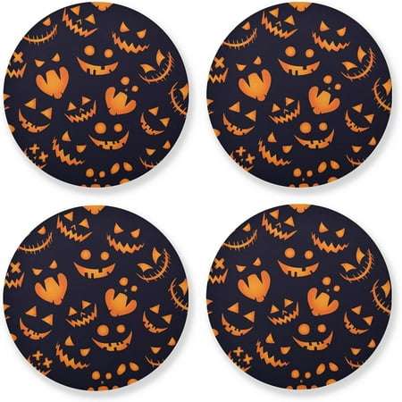 Hidove Pumpkin Round Coaster Heat Resistant Absorbent Drink Coaster 4 Pcs for Kitchen Bar Cafe Decor
Hidove Pumpkin Round Coaster Heat Resistant Absorbent Drink Coaster 4 Pcs for Kitchen Bar Cafe Decor