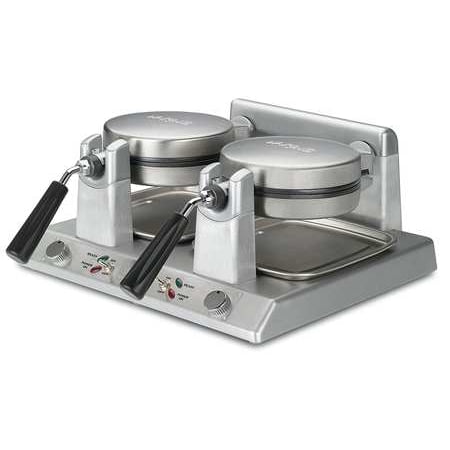 WARING COMMERCIAL WW250B Double Belgian Waffle Maker, 208V