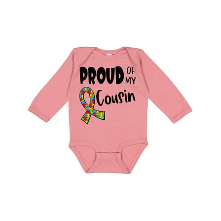 Inktastic Proud of my Cousin Autism Awareness Puzzle Piece Ribbon Gift Baby Boy or Baby Girl Long Sleeve Bodysuit
Inktastic Proud of my Cousin Autism Awareness Puzzle Piece Ribbon Gift Baby Boy or Baby Girl Long Sleeve Bodysuit