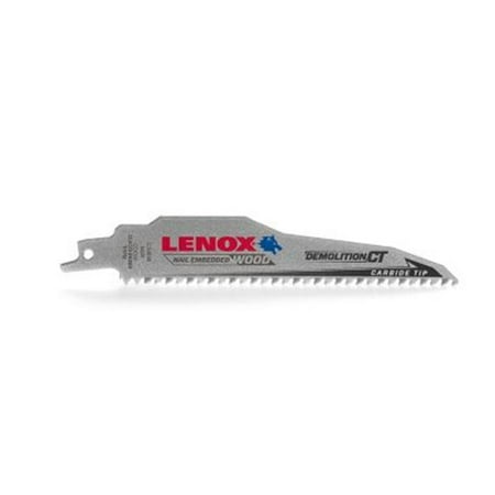Lenox DEMOLITION CT Reciprocating Saw Blade 9 x 1 6 TPI EA (433-1832143)