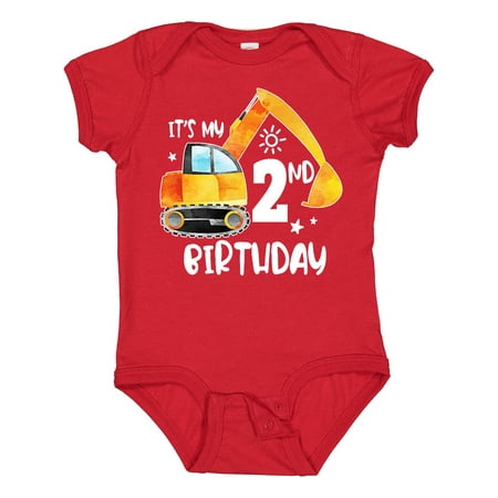 Inktastic Construction Truck It s My 2nd Birthday Gift Baby Boy or Baby Girl Bodysuit
Inktastic Construction Truck It s My 2nd Birthday Gift Baby Boy or Baby Girl Bodysuit
