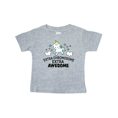 Inktastic Extra Chromosome Extra Awesome with Unicorn Gift Baby Boy or Baby Girl T-Shirt
Inktastic Extra Chromosome Extra Awesome with Unicorn Gift Baby Boy or Baby Girl T-Shirt
