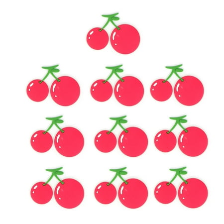 FRCOLOR 10pcs Fruit Refrigerator Magnet Sticker Office Magnet Fruit Fridge Magnet (Cherry)
FRCOLOR 10pcs Fruit Refrigerator Magnet Sticker Office Magnet Fruit Fridge Magnet (Cherry)