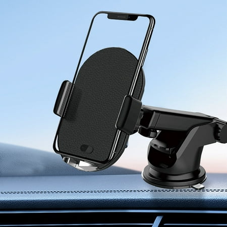 

Cell Phone Car Chargers Clearance SHENGXINY (Suction Cup Model + Air-Outlet) 15 W Car Wireless Charger Intelligent Infrared Induction Automatic Telescopic With Bottom Support And Thickened Silicone
