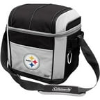 Coleman 11" x 9" x 13" 24-Can Cooler, Pittsburgh Steelers