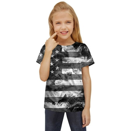 Girls T Shirts Trendy Cute Independence Day Toddler 4Th Of July 3D Graphic Printed Short Sleeve Unisex Casual Tops Girls Short Sleeve Casual Soft Blouse Boys White T Shirt Size 3 Years-4 Years
Girls T Shirts Trendy Cute Independence Day Toddler 4Th Of July 3D Graphic Printed Short Sleeve Unisex Casual Tops Girls Short Sleeve Casual Soft Blouse Boys White T Shirt Size 3 Years-4 Years