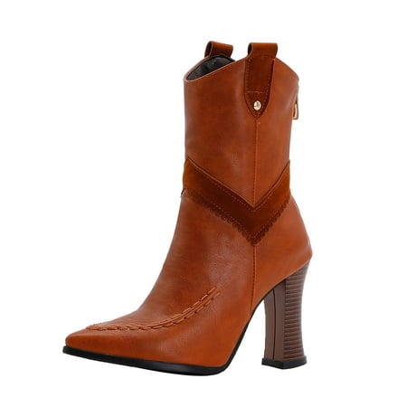 Fall Savings Clearance Deals 2022! Juebong High-heeled Mid-tube Boots Autumn And Winter Pointed Toe Fashion Plus Size Boots Women s Boots
Fall Savings Clearance Deals 2022! Juebong High-heeled Mid-tube Boots Autumn And Winter Pointed Toe Fashion Plus Size Boots Women s Boots